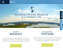 Tablet Screenshot of manormarine.com